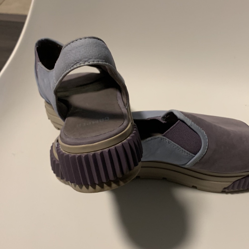 Camper Women's Lavender and Light Blue Slingback Sandals - Picture 5 of 6
